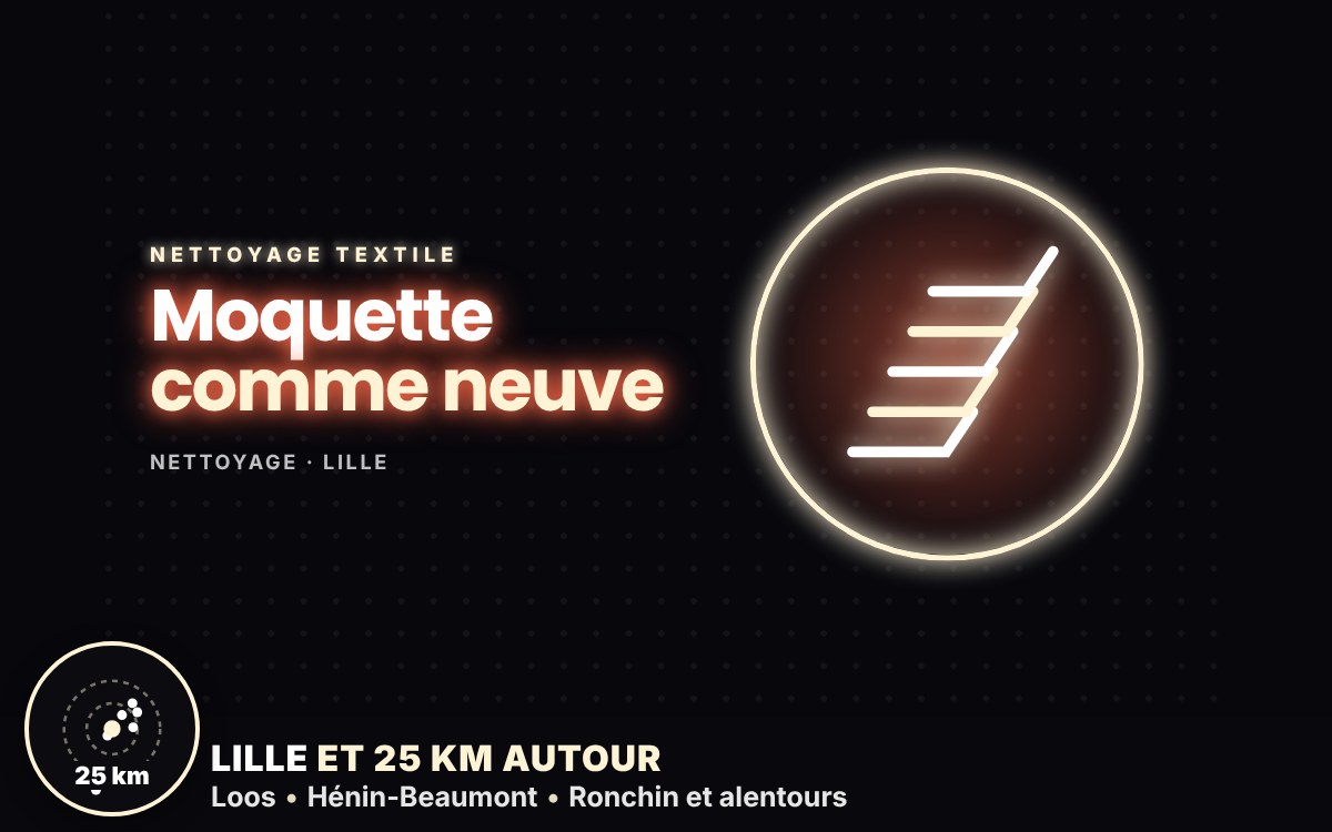 Je vais shampouiner votre tapis ou votre moquette à Tourcoing