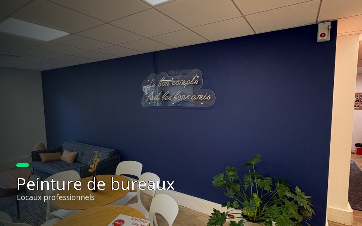 Je vais peindre vos bureaux et locaux professionnels à Saint-Cloud