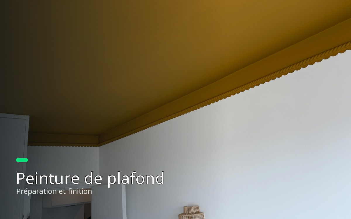 Je vais repeindre vos plafonds à Saint-Cloud