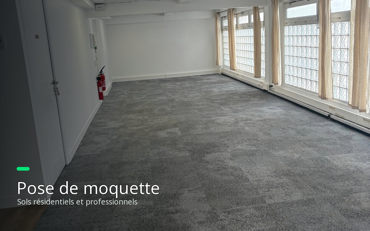 Je vais poser votre moquette à Saint-Cloud