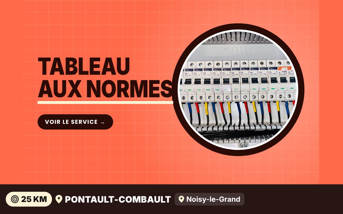 Je vais mettre votre tableau électrique aux normes à Chelles