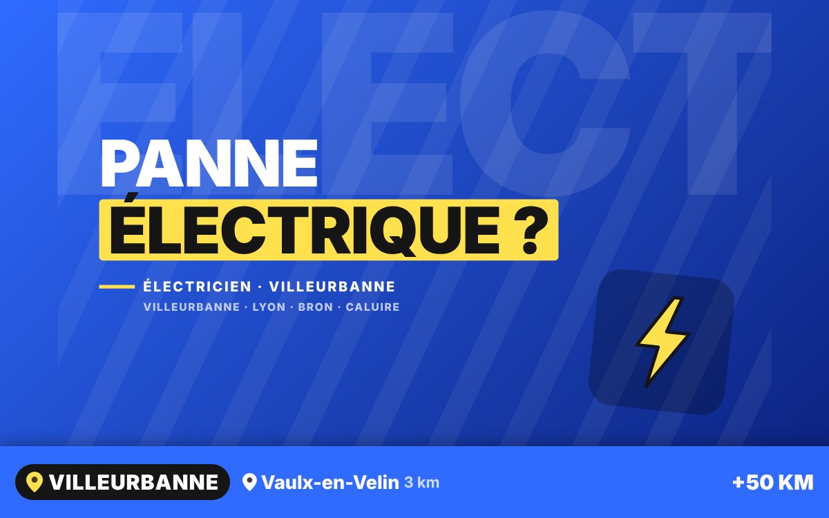 Je vais dépanner votre installation électrique en urgence à Écully