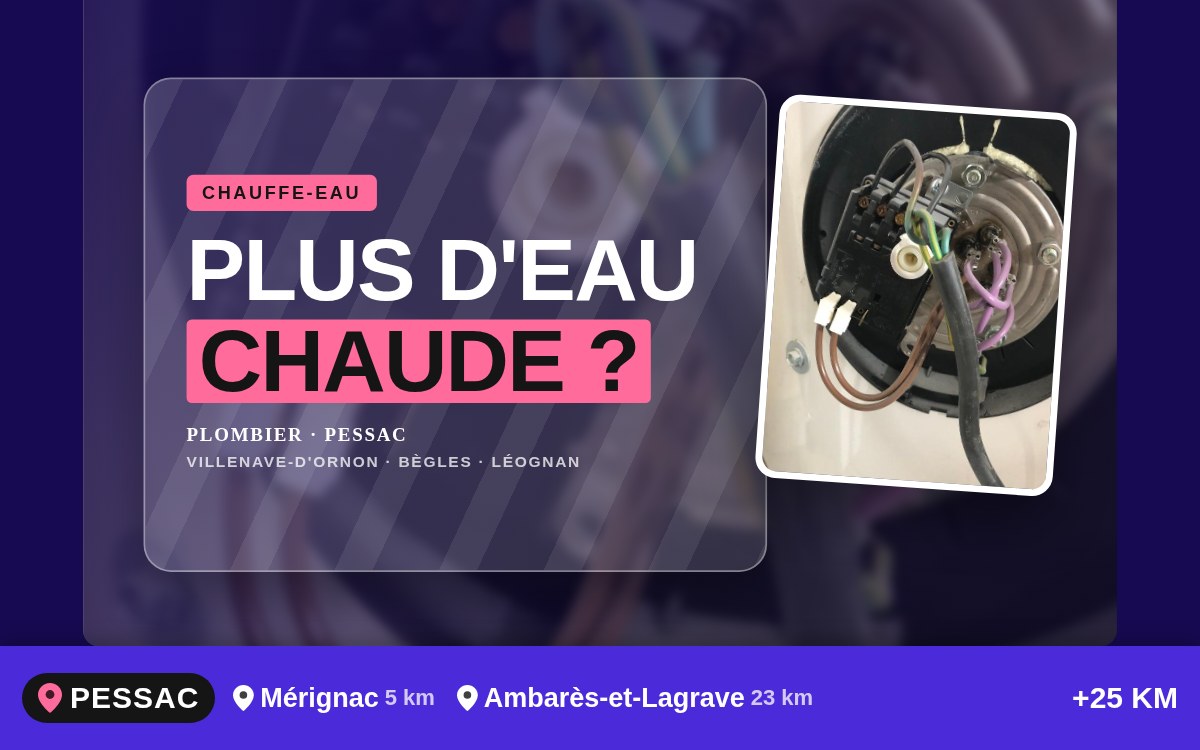 Je vais dépanner votre cumulus qui ne chauffe plus à Bègles