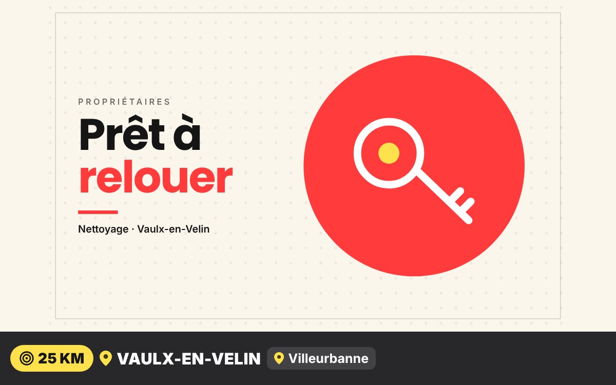 Je vais remettre en état votre logement avant location à Écully