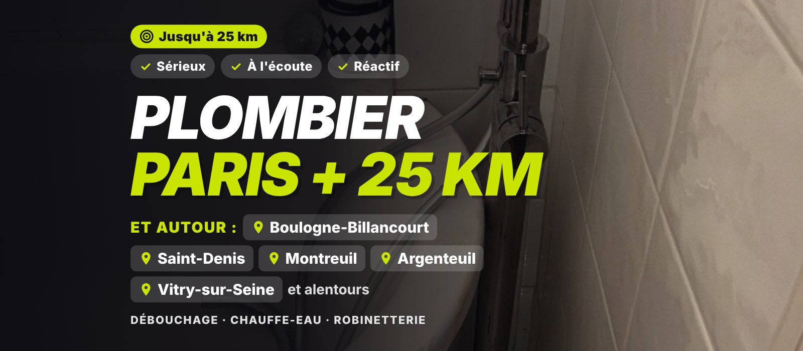 Mustapha L. — plombier à Paris