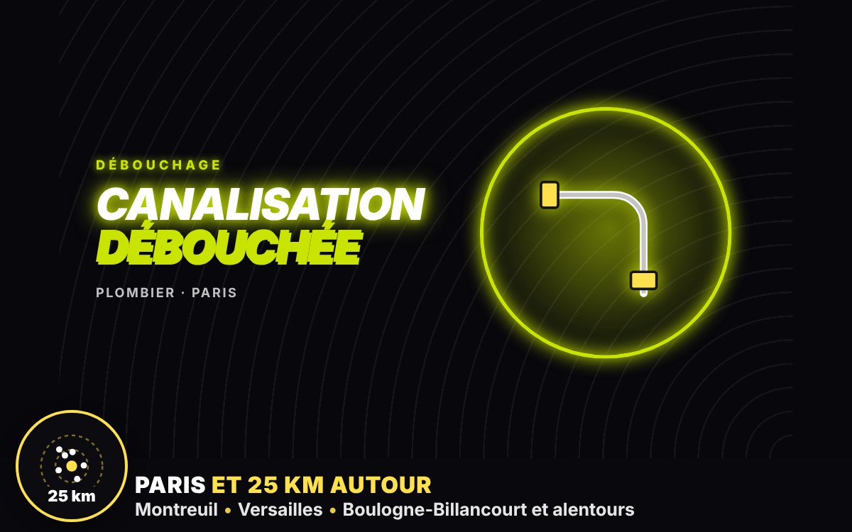 Je vais déboucher vos canalisations bouchées à Paris