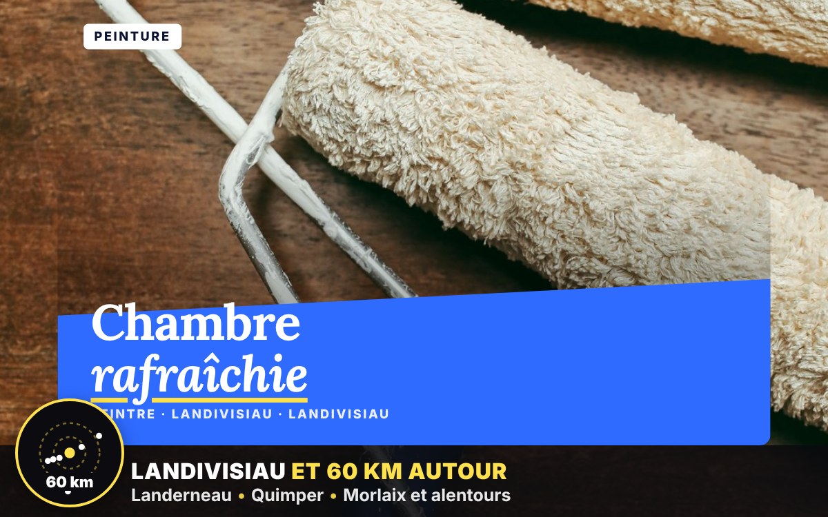 Je vais repeindre votre chambre à Quimper