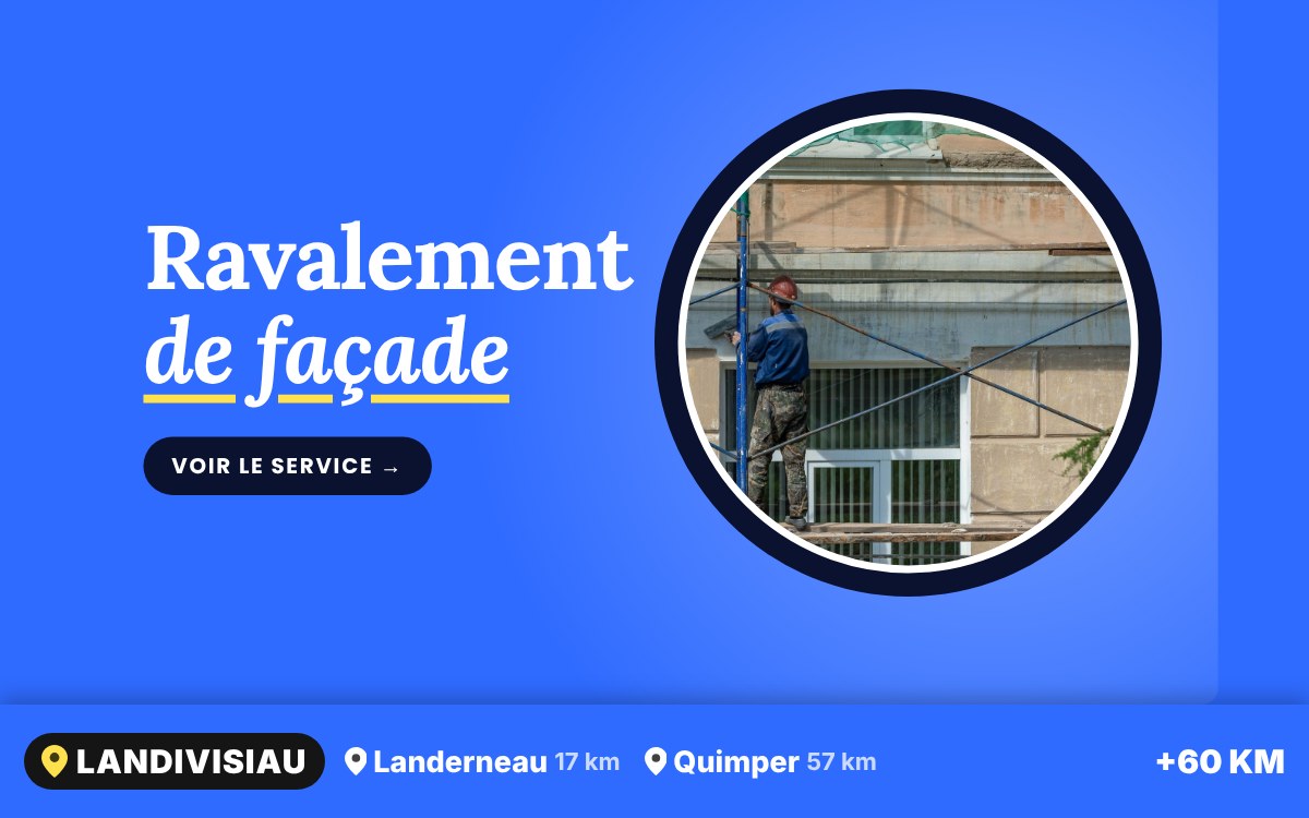 Je vais faire le ravalement de votre façade à Quimper
