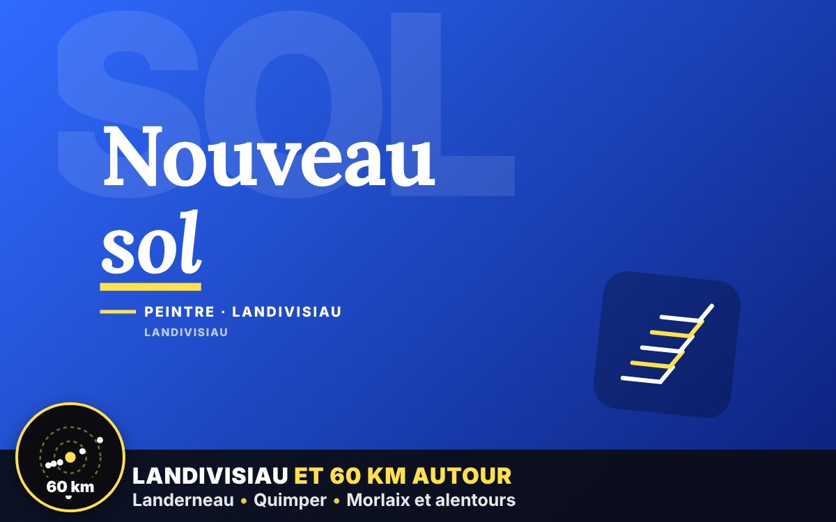 Je vais poser votre revêtement de sol à Quimper