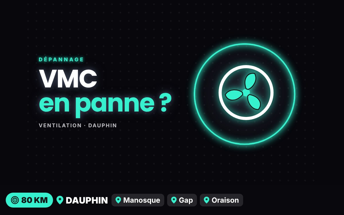 Je vais dépanner ou remplacer votre VMC à Pont-Saint-Esprit