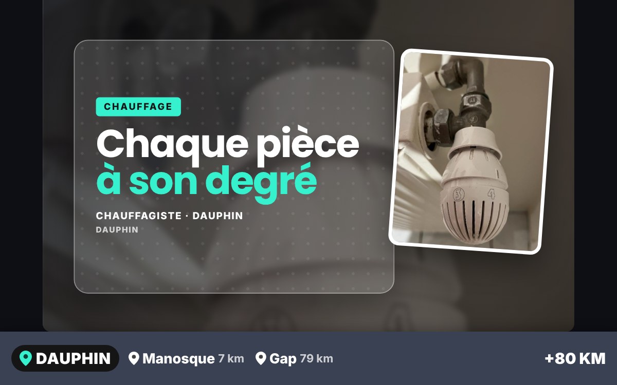 Je vais remplacer vos robinets thermostatiques à Pont-Saint-Esprit