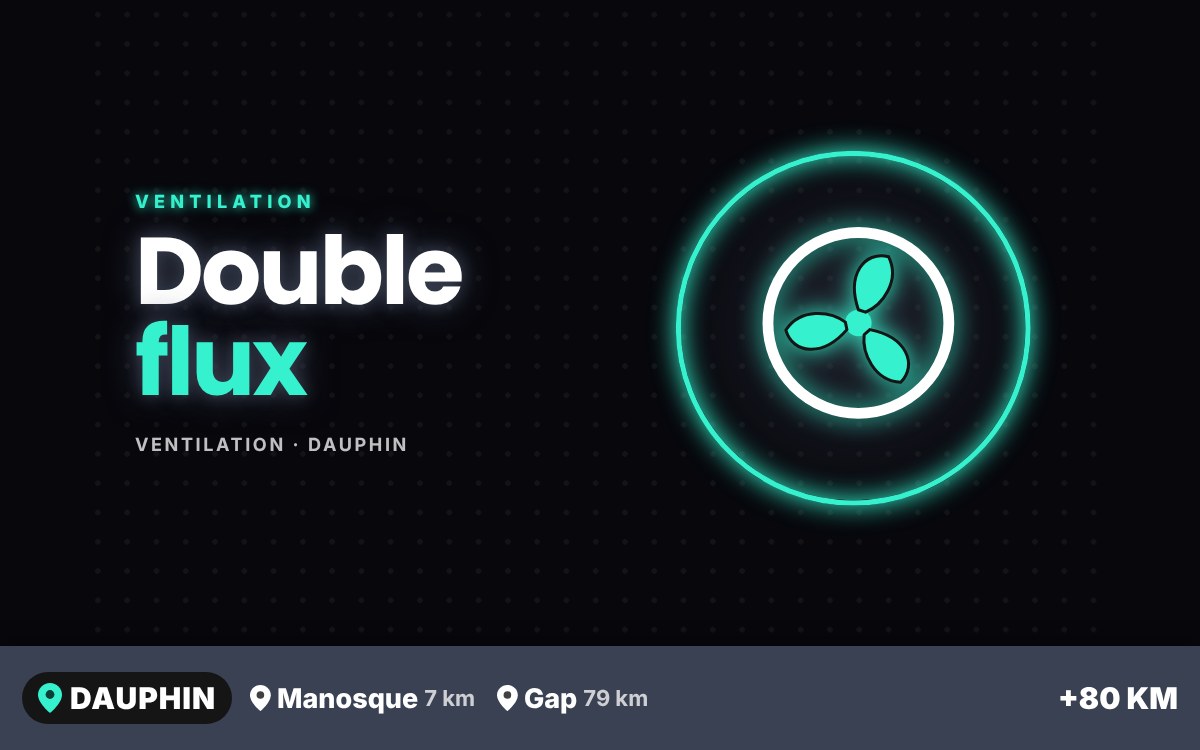 Je vais entretenir votre VMC double flux à Gap