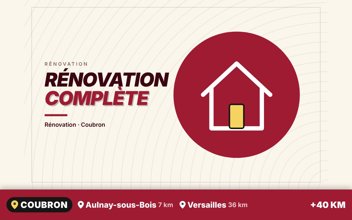 Je vais rénover entièrement votre appartement ou votre maison à Creil