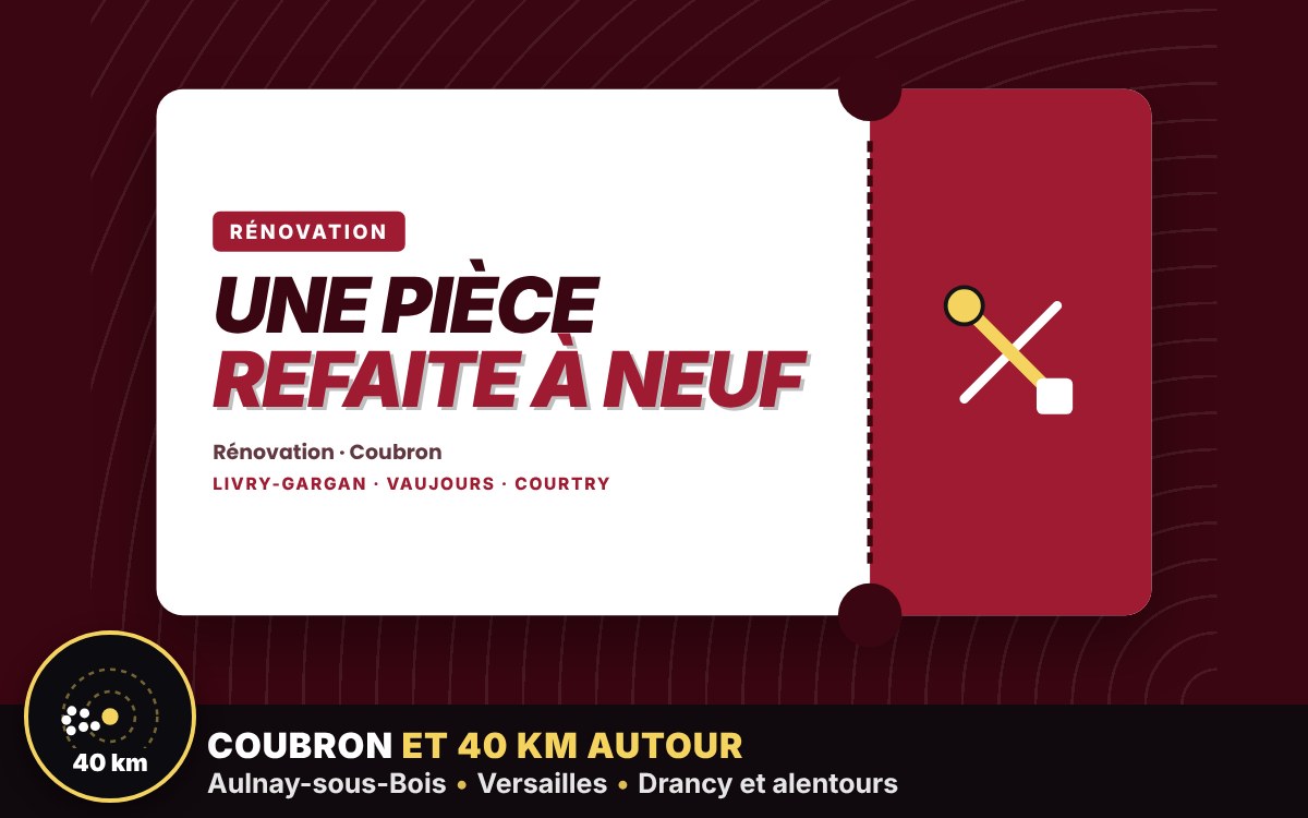Je vais rénover votre pièce de vie, du sol au plafond à Creil