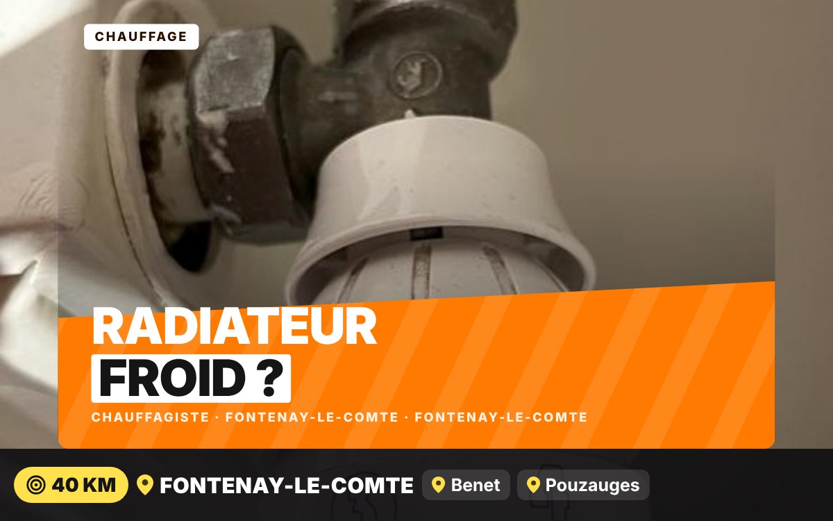 Je vais désembouer et purger vos radiateurs à Niort
