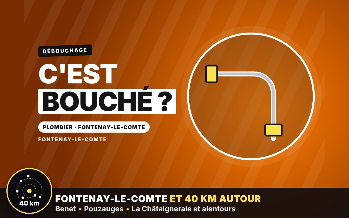 Je vais déboucher votre canalisation à Niort