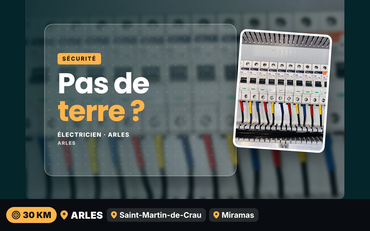 Je vais réaliser la mise à la terre de votre installation à Beaucaire