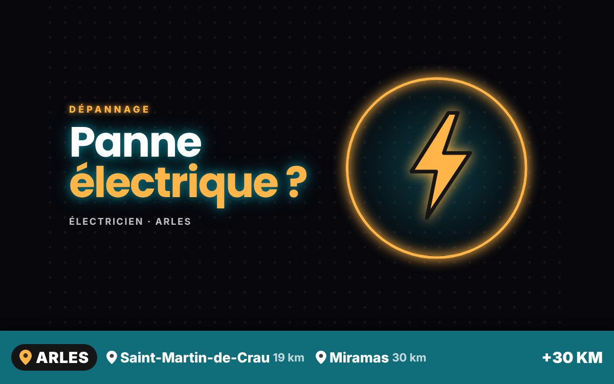 Je vais dépanner votre installation électrique 24h/24 à Beaucaire