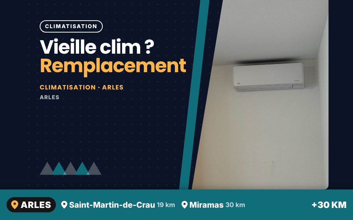 Je vais remplacer votre ancienne climatisation à Beaucaire