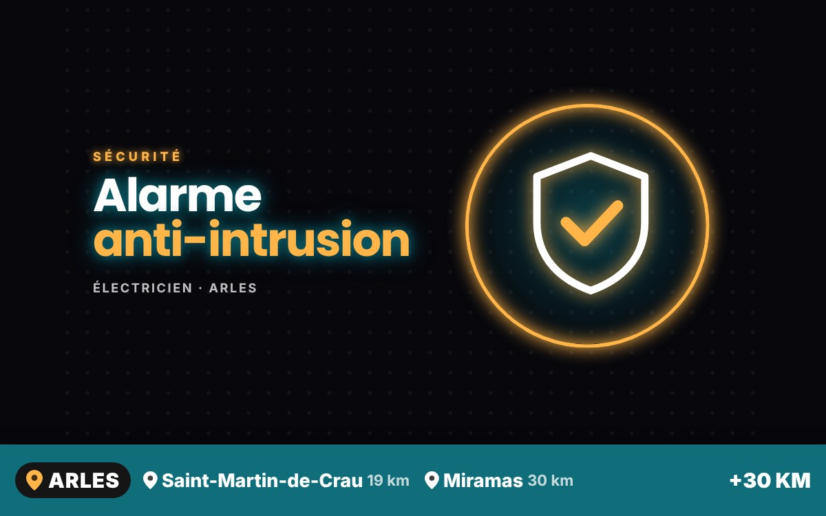 Je vais installer votre alarme à Saint-Gilles