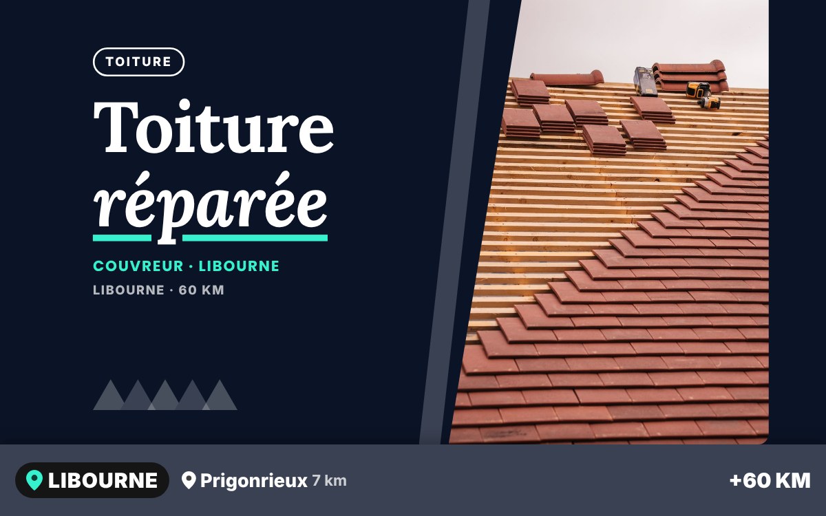 Je vais réparer votre toiture après une tempête à Périgueux