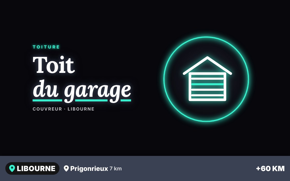 Je vais refaire la toiture de votre garage ou abri à Périgueux