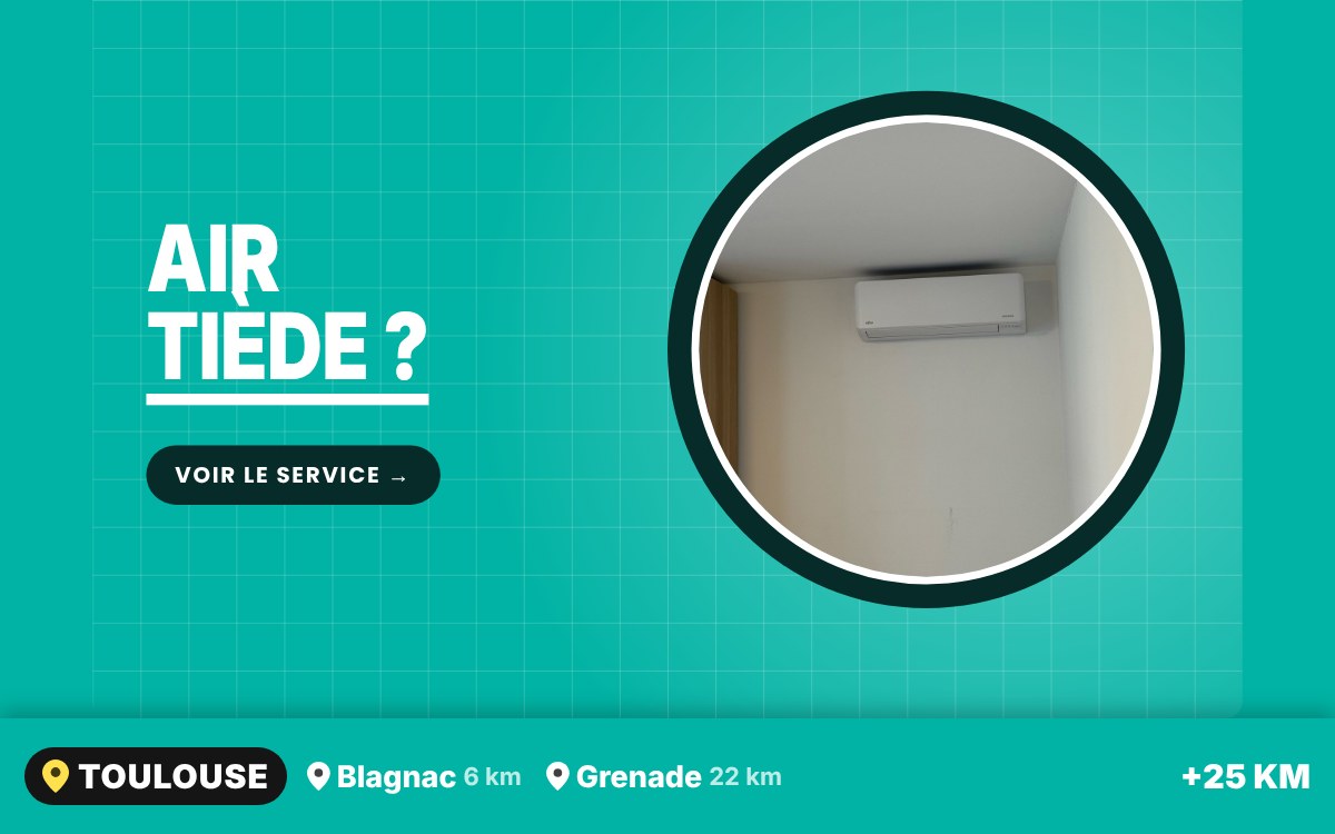 Je vais réparer votre climatisation qui ne refroidit plus à Toulouse
