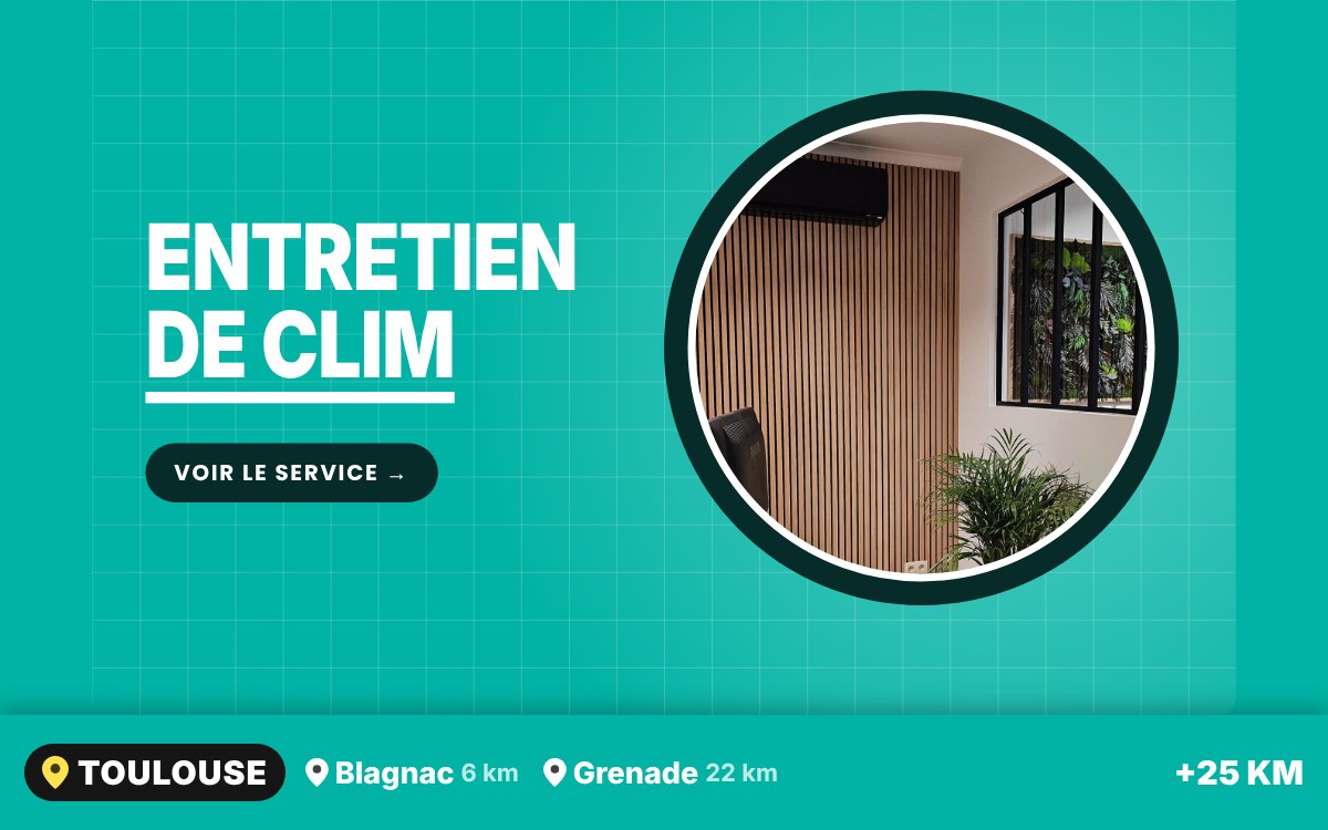 Je vais entretenir votre climatisation à Toulouse