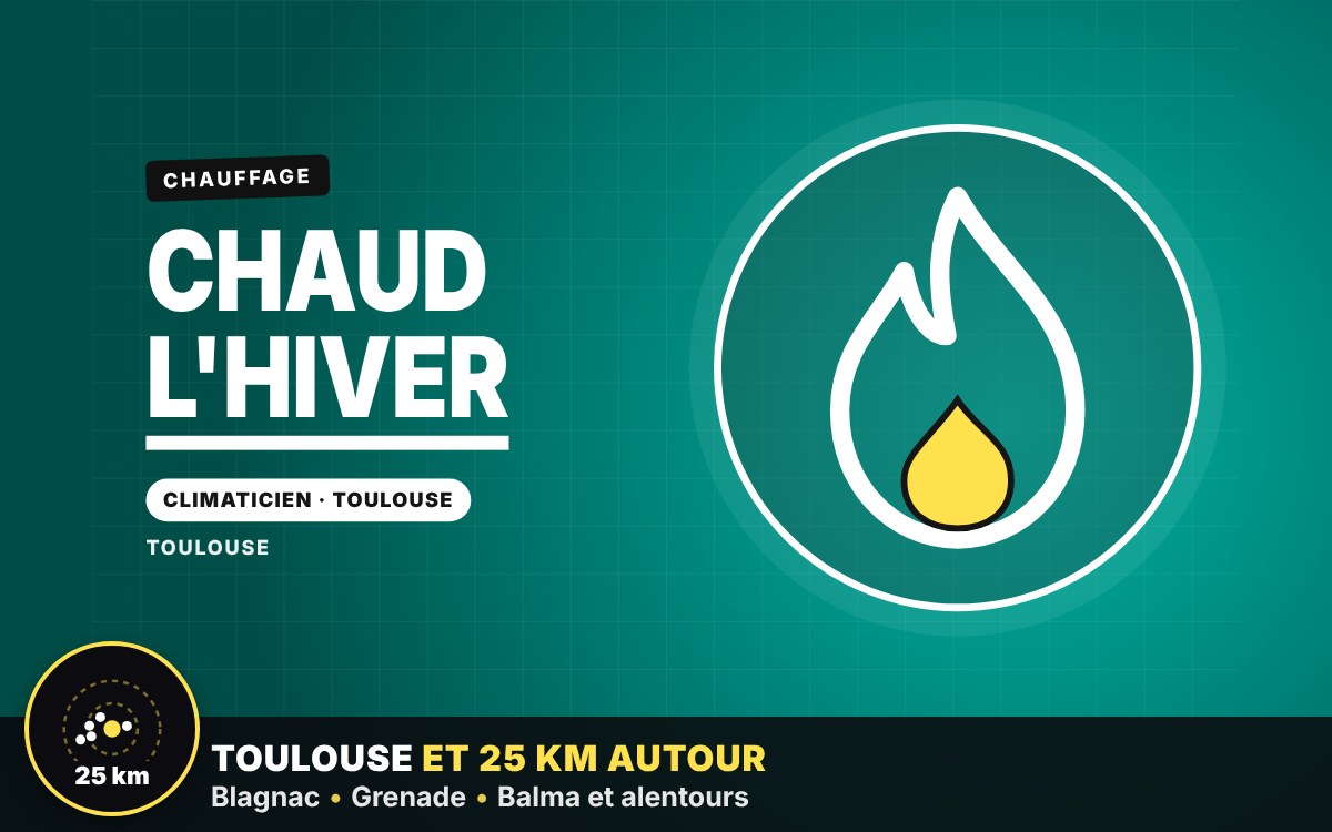 Je vais vous aider à vous chauffer avec une pompe à chaleur air/air à Toulouse