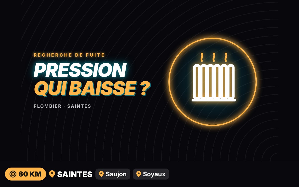 Notre équipe va rechercher la fuite sur votre circuit de chauffage à Niort
