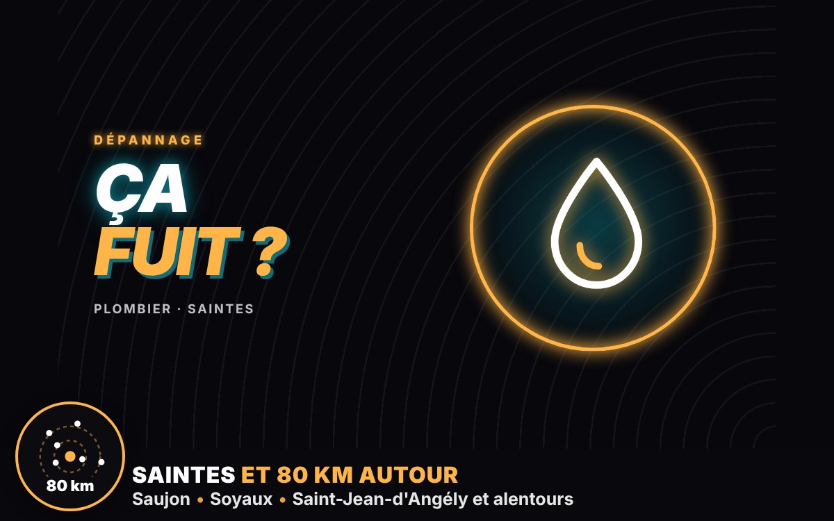 Notre équipe va réparer votre fuite d'eau à Angoulême