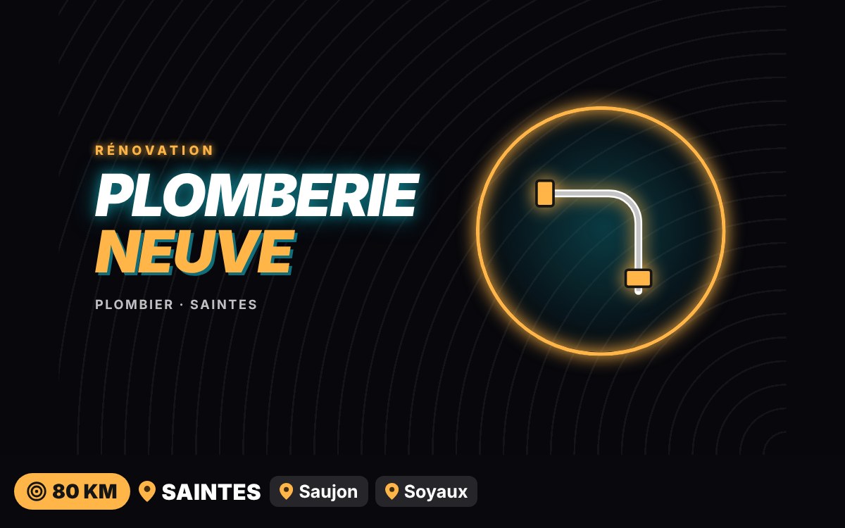 Notre équipe va installer et rénover votre plomberie à Angoulême