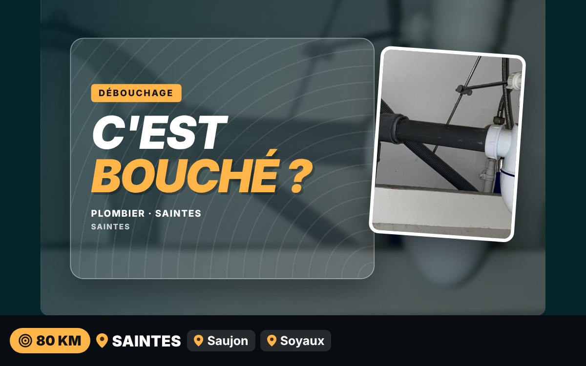 Notre équipe va déboucher votre canalisation à Angoulême
