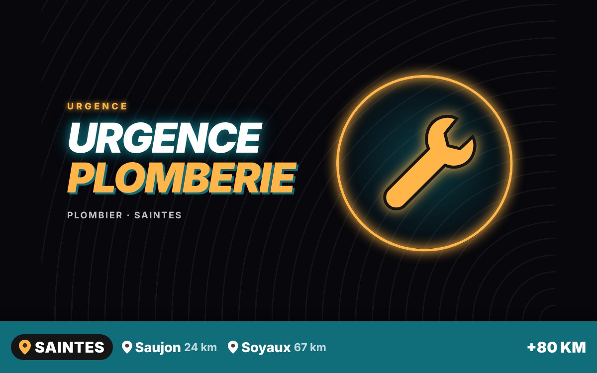 Notre équipe va dépanner votre plomberie en urgence à Angoulême