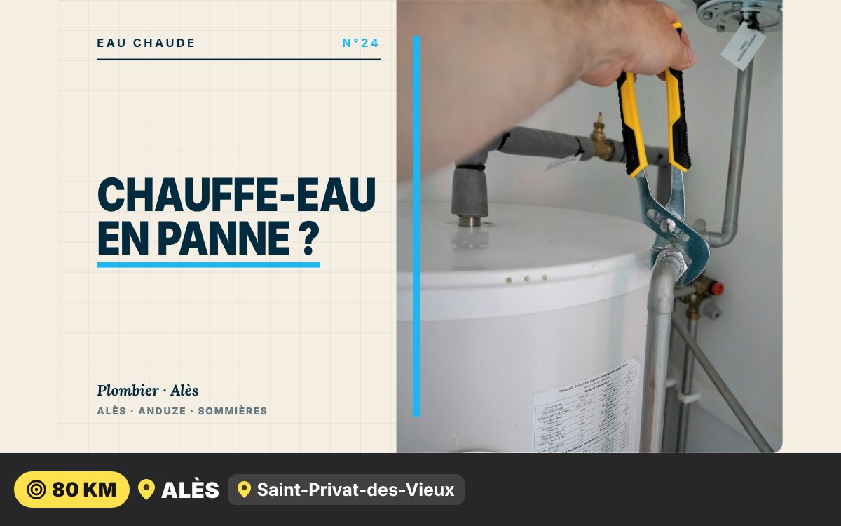 Notre équipe va dépanner ou remplacer votre chauffe-eau à Montpellier