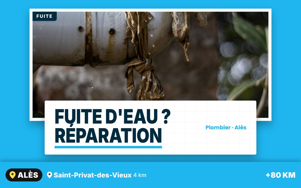 Notre équipe va réparer votre fuite d'eau à Montpellier