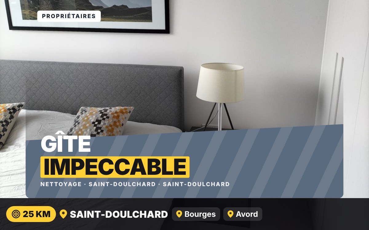 Je vais m'occuper des textiles de votre location saisonnière à Bourges