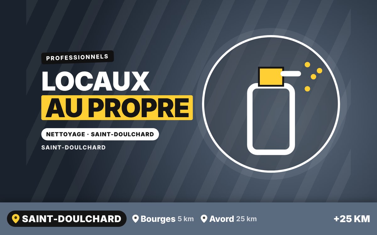 Je vais nettoyer vos locaux de façon professionnelle à Bourges