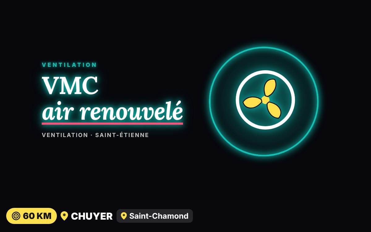Notre équipe va installer votre VMC à Écully
