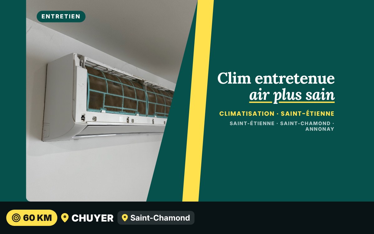 Notre équipe va nettoyer les filtres et entretenir votre clim à Écully