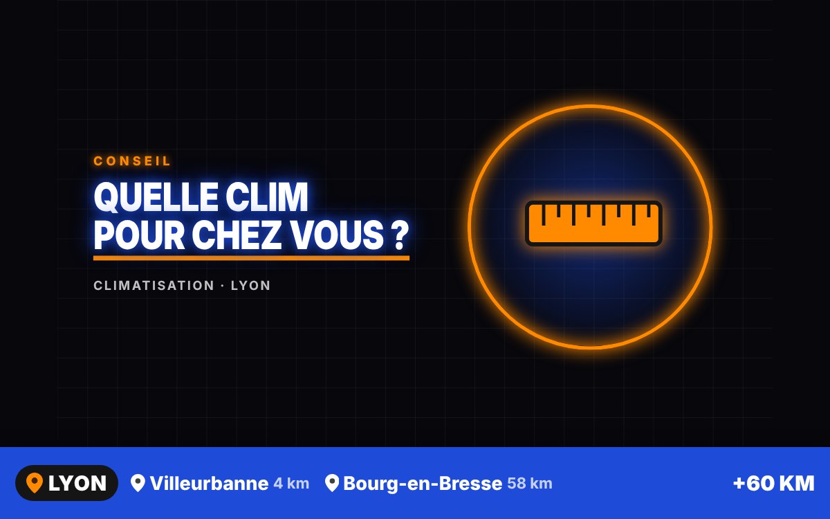 Je vais étudier la solution de clim adaptée à votre appartement à Bourg-en-Bresse