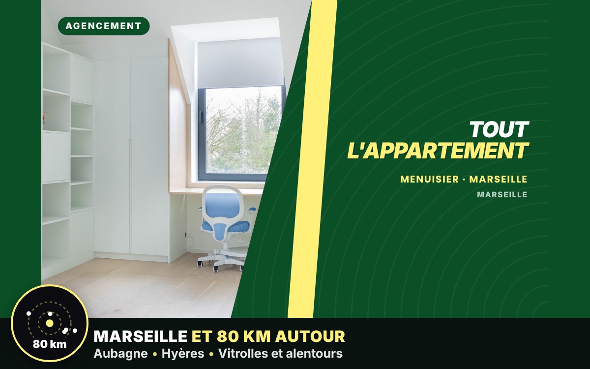 Je vais agencer entièrement votre appartement à Marseille