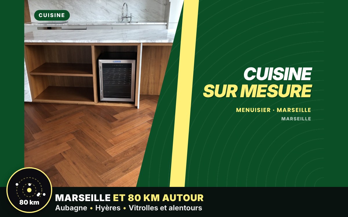 Je vais poser votre cuisine sur mesure à Marseille