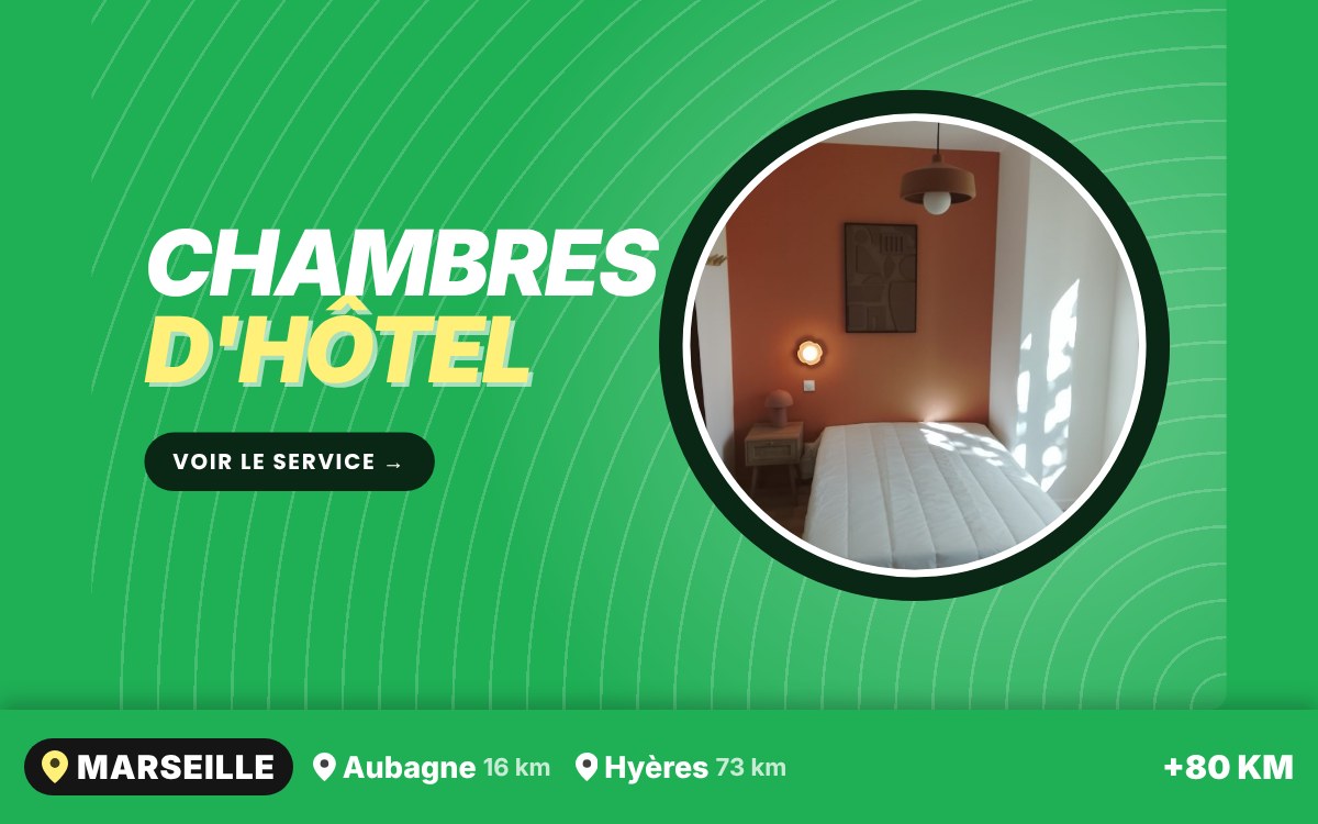 Je vais agencer votre hôtel à Marseille