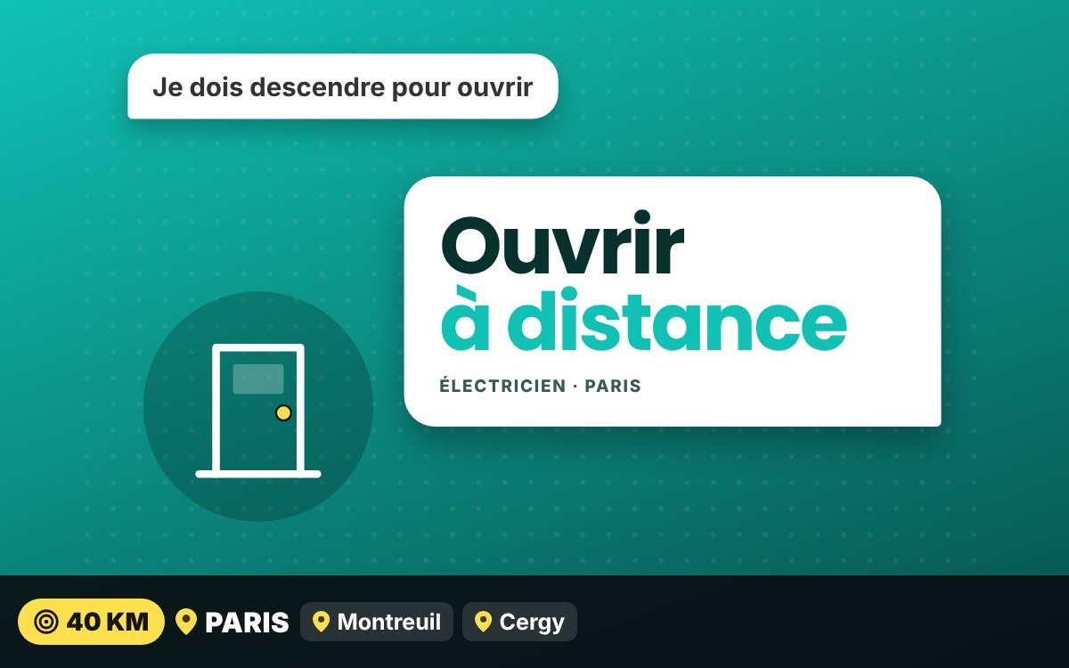 Je vais poser votre gâche électrique ou votre ventouse à Les Mureaux