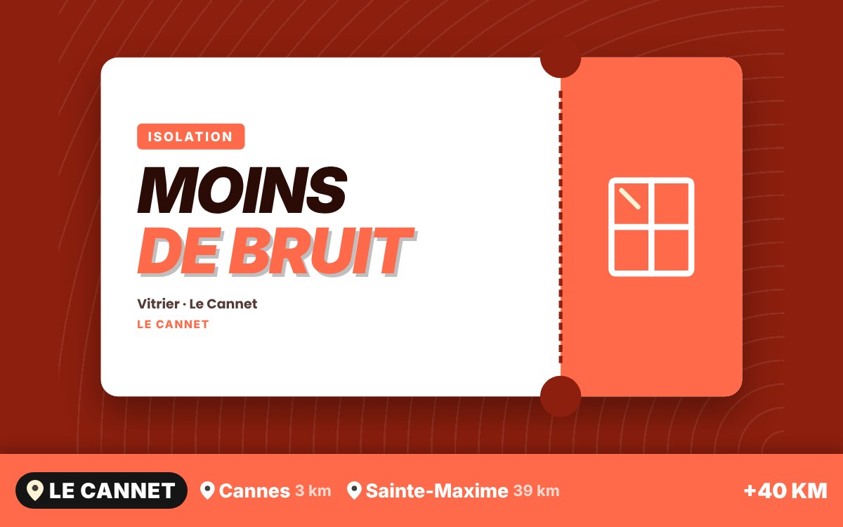 Je vais poser votre vitrage isolant et phonique à Fréjus