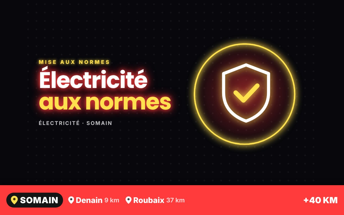 Je vais mettre aux normes l’installation électrique de votre maison à Liévin