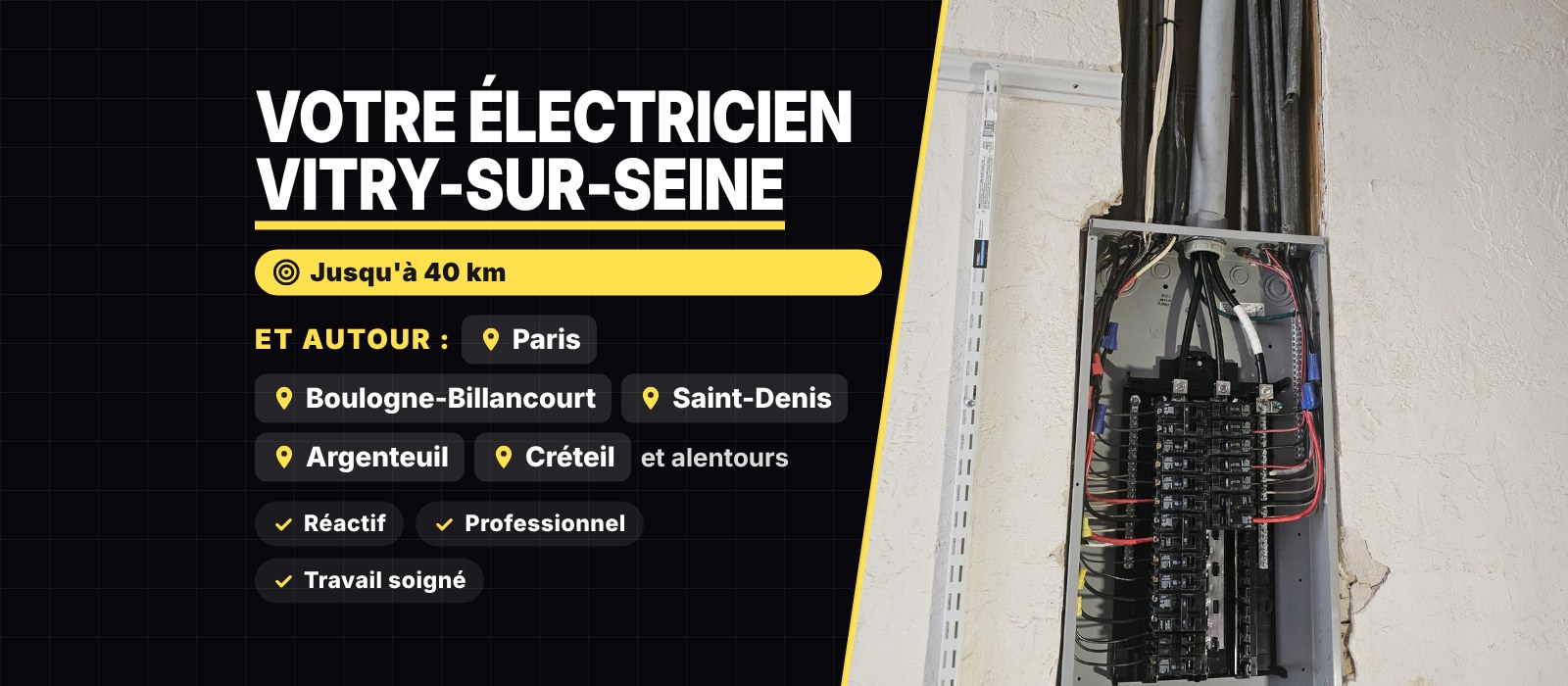 Électricité, climatisation et chauffe-eau à Vitry-sur-Seine