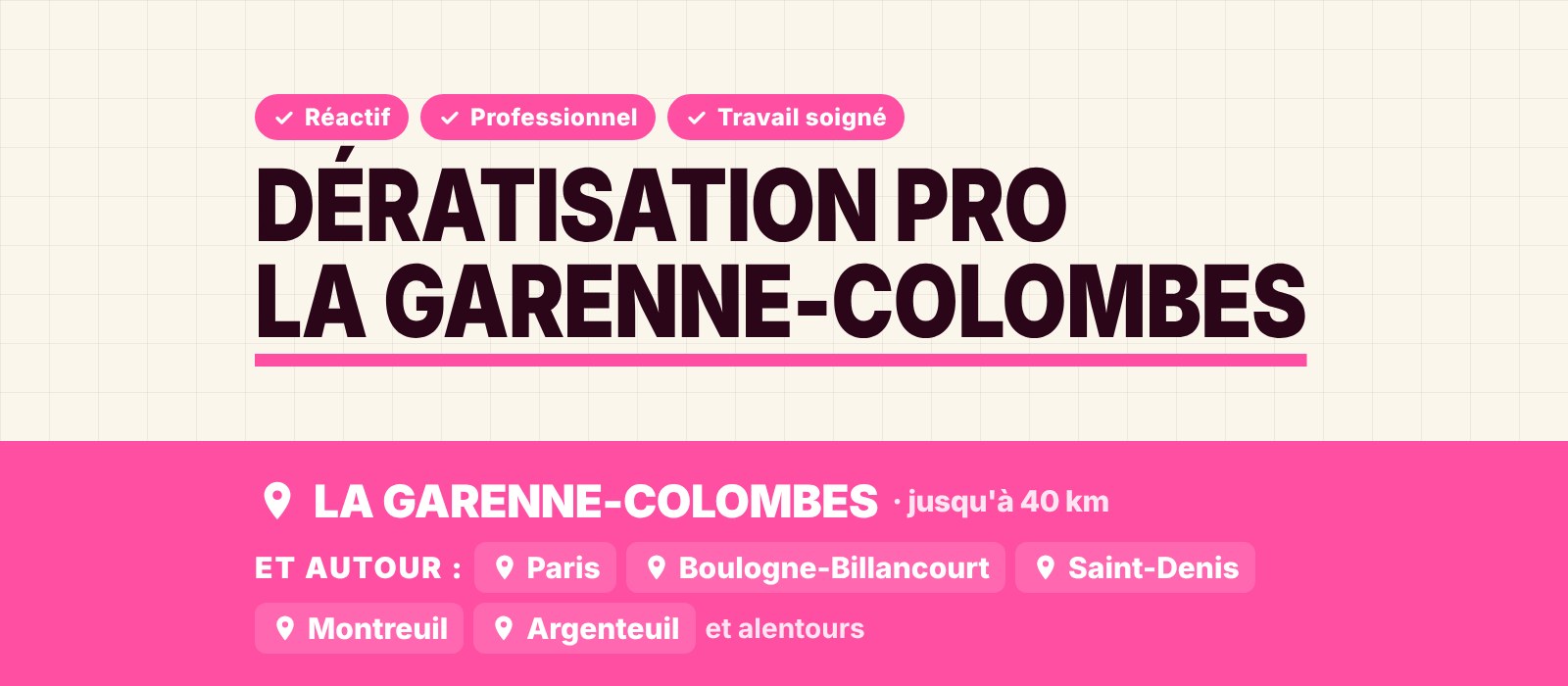 Justine G. — un professionnel de la dératisation à Paris