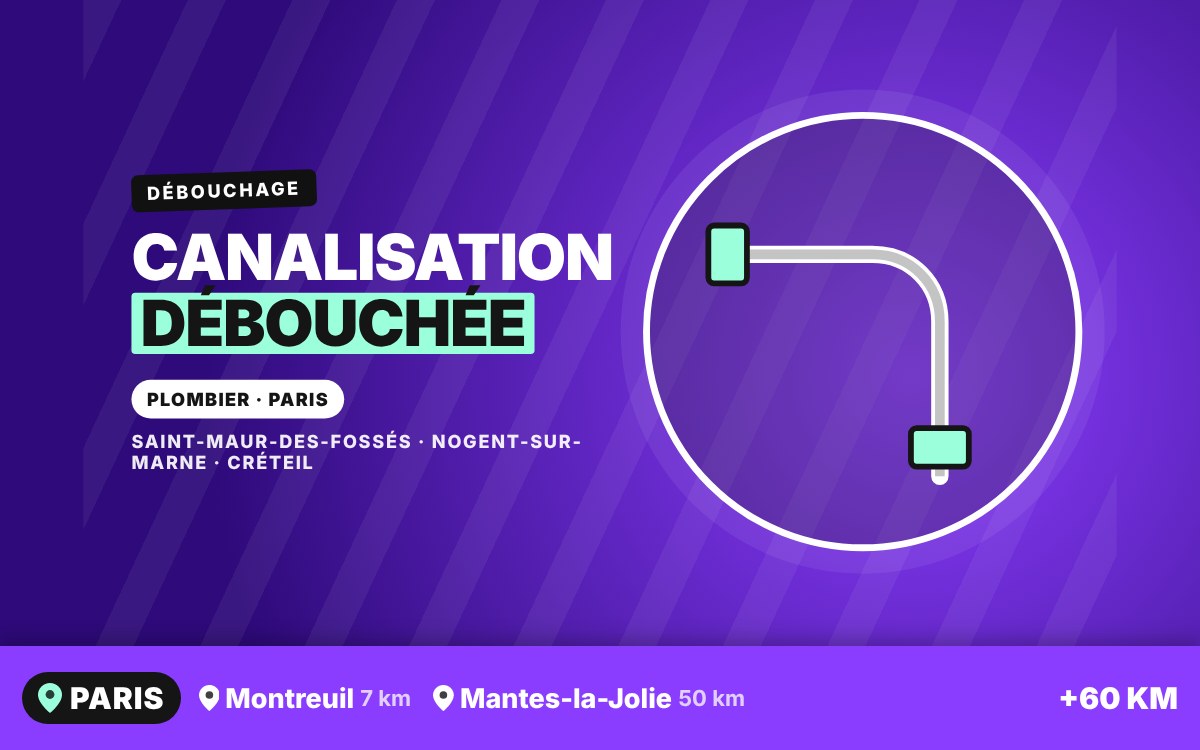 Je vais déboucher vos WC et canalisations à Paris